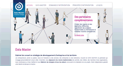 Desktop Screenshot of data-master-conseil.com