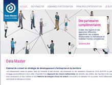 Tablet Screenshot of data-master-conseil.com